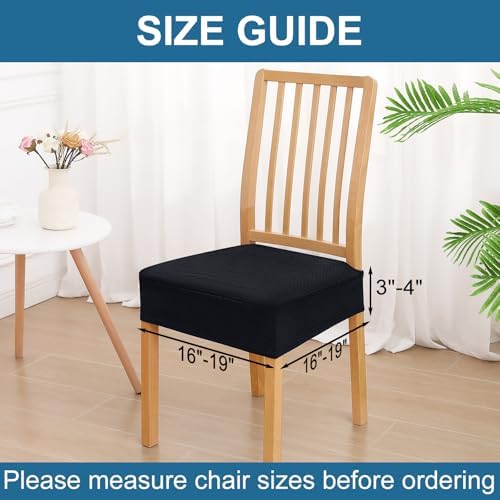 Smiry Waterproof Seat Covers for Dining Room Chairs - Image 2