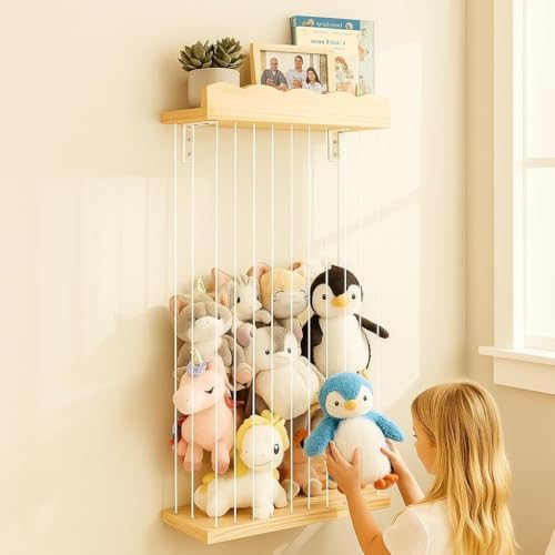 Adjustable Stuffed Animal Storage by Sunifier