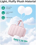 BAGSMART Travel Toiletry Bag for women, Portable Hanging Hook Makeup Bag - Image 6