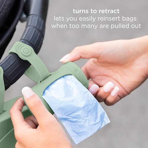 Ubbi Retractable Bag Dispenser for Diaper Bag - Image 3