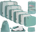 BAGAIL 6 Set/8 Set/10 Set Packing Cubes Various Sizes Packing Organizer by BAGAIL