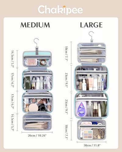 Travel Hanging Toiletry Bag for Women - Image 3