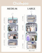 Travel Hanging Toiletry Bag for Women - Image 3