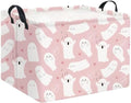 Halloween Basket Cute Baskets for Kids Pumpkin Basket Rectangular Storage Bin by TIBAOLOVER