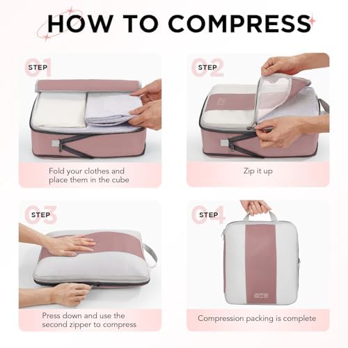 OlarHike 10 Set Compression Packing Cubes - Image 3