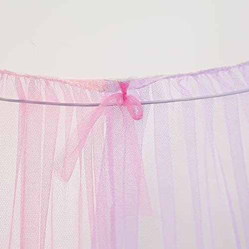 Rainbow Bed Canopy with Lights - Image 6