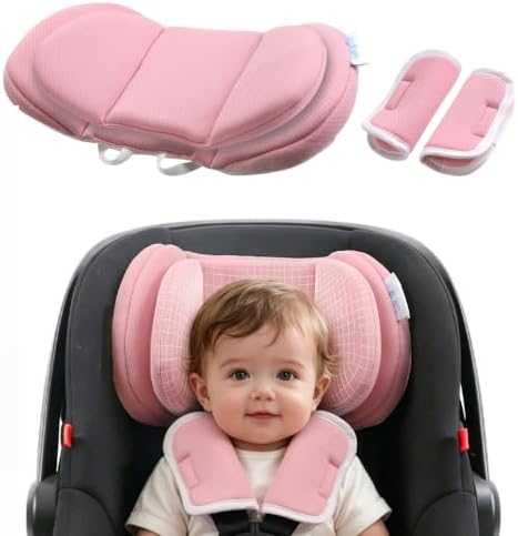 Infant Car Seat Head Support Pillow by Rsotone