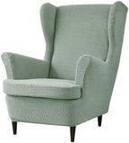 NILUOH Wingback Chair Covers 2-Piece, Armchair Slipcovers by NILUOH