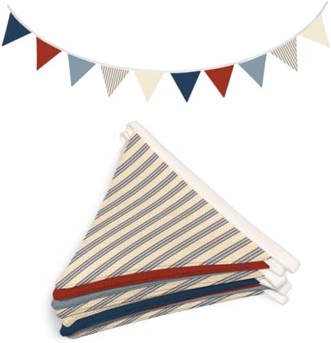 Toddler Boys Room Decor Banner Vintage Nursery Garland Flags by Unknown