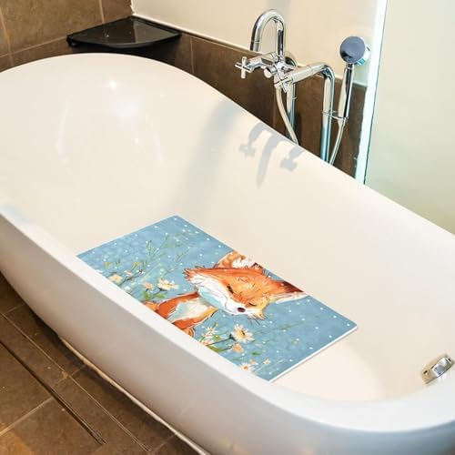 Non Slip Shower Mat Bathtub Mat 15.1x26.8 Inch, Quick Dry Bath Mat - Image 5
