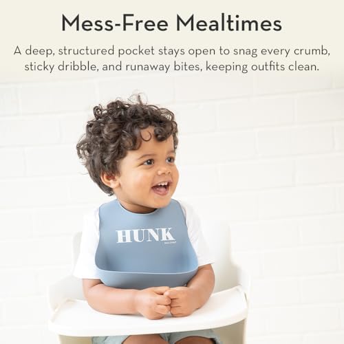Bella Tunno Waterproof Silicone Baby Bib - Image 3