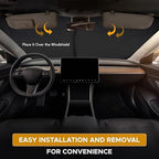 EcoNour Tesla Windshield Sun Shade - Image 2