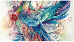 Shower Mat Non Slip, Watercolor Bird Floral Anti Slip Bath Mat by Anna+Cowper