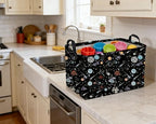 Sanjiaofeng Rectangular Moon and Stars Basket Waterproof Foldable Kids Laundry - Image 4