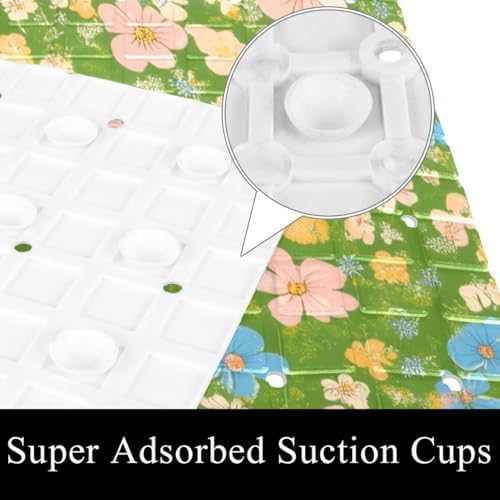 Shower Mat Non Slip 26.8 x 15.1 Inches, Non Slip Bath Mat - Image 3