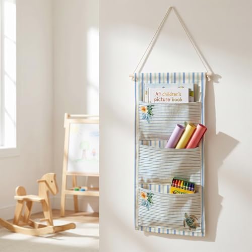 IAXIC Canvas Wall Hanging Organizer - Image 4