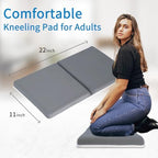 JJGoo Bath Kneeler with Elbow Rest Pad Set, 1.5 inch Kneeling Pad Mat - Image 2