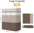StorageRight Laundry Basket Hamper, 125L Collapsible Clothes Storage - Image 2