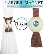 Magnetic Curtain Tiebacks Decorative Tie Back Drapes Holdbacks Nieffeiy - Image 4