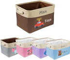 Personalized Baby Toy Storage Basket Custom Toy Box by Welcome