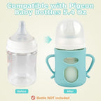 Silicone Sleeves for Pigeon Baby Bottles 5.4oz, Anti Breakage Glass Baby Bottle - Image 5