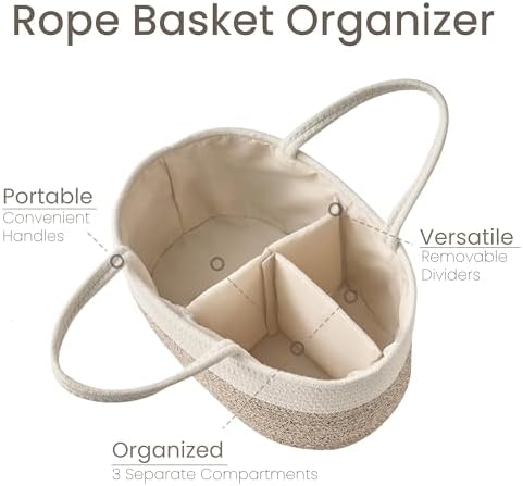 Diaper Caddy Organizer, Gift Basket - Image 2