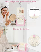 Relavel Travel Hanging Toiletry Bag, Makeup Bag - Image 4
