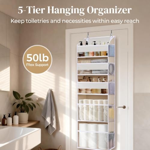 5 Tiers Over the Door Organizer - Image 4
