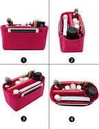 LEXSION Felt Purse Organizer Insert, Tote Bag Shaper Dividers - Image 4