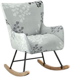 Nursery Rocking Chair Cover Stretchable Glider Chairs Cover Slipcovers Printed by Unknown