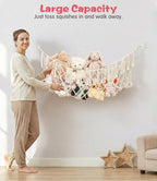 Stuffed Animal Net Hammock, Save Space Eliminate Clutter - Image 3
