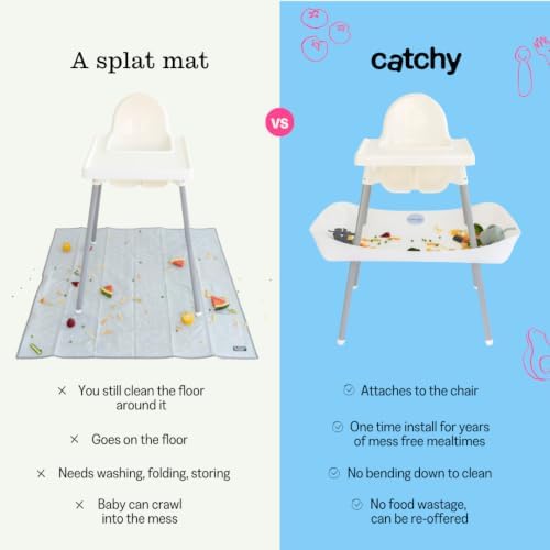 CATCHY - Food Catcher - Compatible - Highchair Sold Separately - Baby & Toddler - Image 4