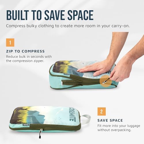 TRIPPED Travel Gear Compression Packing Cubes - Image 5