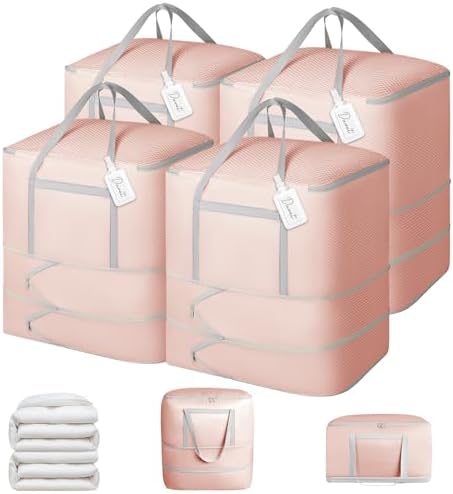 Comforter Storage Bag - 120L Bedding Storage Bags by EasortmPackingCubes
