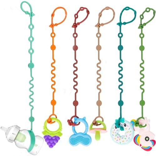 LittleHugs Toy Straps for Baby, Adjustable Toy Holder for Stroller Accessories by LittleHugs