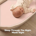 2-Pack Baby Bassinet Sheets Girl, 33x17 Bedside Sheets - Image 6