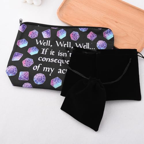 Funny Games Dice Storage Bags for Women Men Tabletop Game Lover Gamers Birthday - Image 6