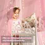 Bed Canopy with Lights, Bed Canopy - Image 5
