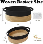 Woven Rope Basket, Baby Gift Basket - Image 2