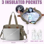 Tuwubi Diaper Bag Tote, Baby Diaper Bag - Image 2