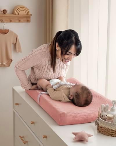 Blissful Diary Muslin Changing Pad Cover - Image 4
