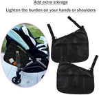 2PCS Universal Side Sling Stroller Cargo Net, Portable Storage Mesh Bag - Image 6