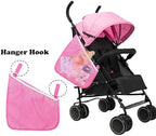 Alovexiong 2 Pack Universal Stroller Organizer Bag, Side Sling Cargo Stroller - Image 3