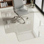 VASUHOME Tempered Glass Chair Mat by VASUHOME