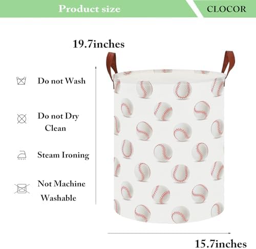 CLOCOR Laundry Basket, Waterproof Fabric Storage Container, Room Decor - Image 6