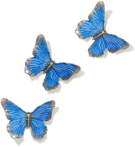 GUSFREUD 3D Butterfly Wall Decor Set – Resin Wall Decor by GUSFREUD
