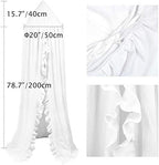 Bed Canopy with Frills Reading Nook Game Tent - Image 6