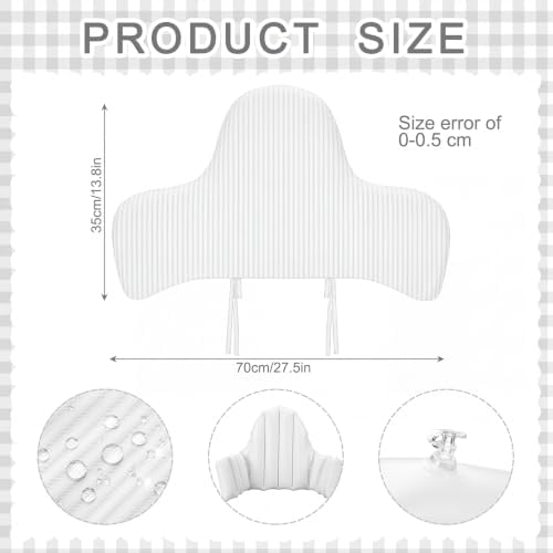 Novabright Ruffle Striped Highchair Cushion - Image 2