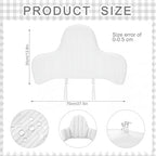 Novabright Ruffle Striped Highchair Cushion - Image 2