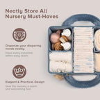 PeraBella Baby Diaper Caddy Organizer - Image 2